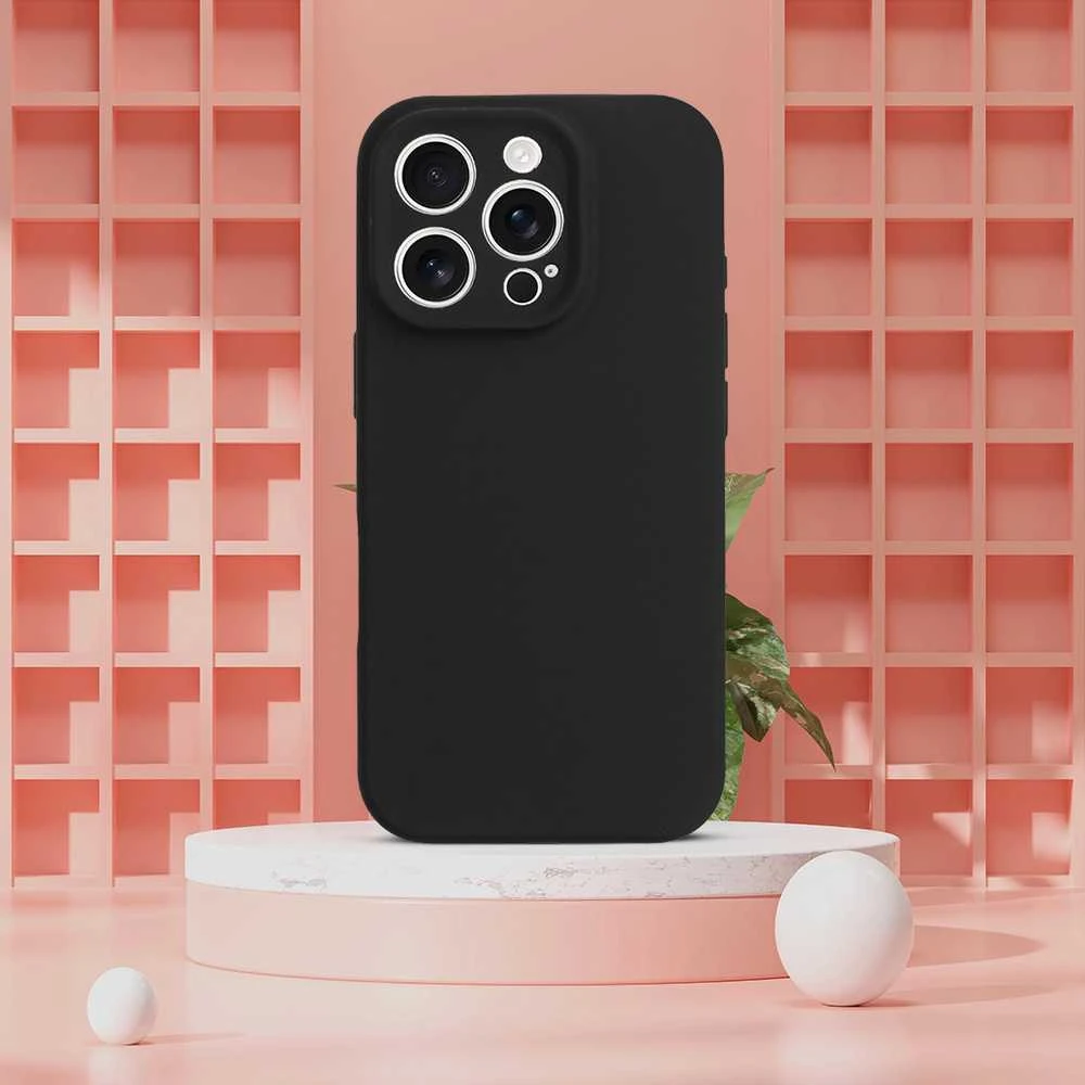 Fusion Accessories Topt MagColor Pure dėklas skirtas Apple iPhone 17 Air juodos spalvos
