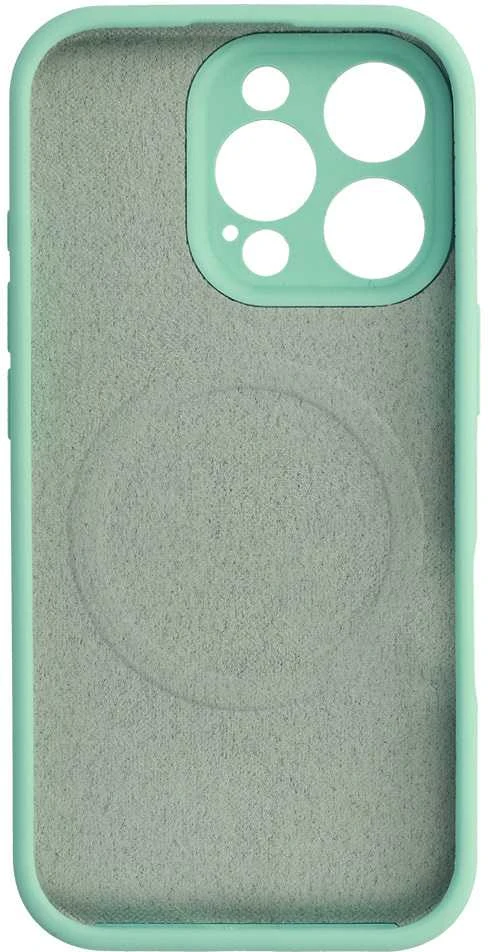 Fusion Accessories Topt MagColor Pure dėklas skirtas Apple iPhone 15 Pro mėtų spalvos