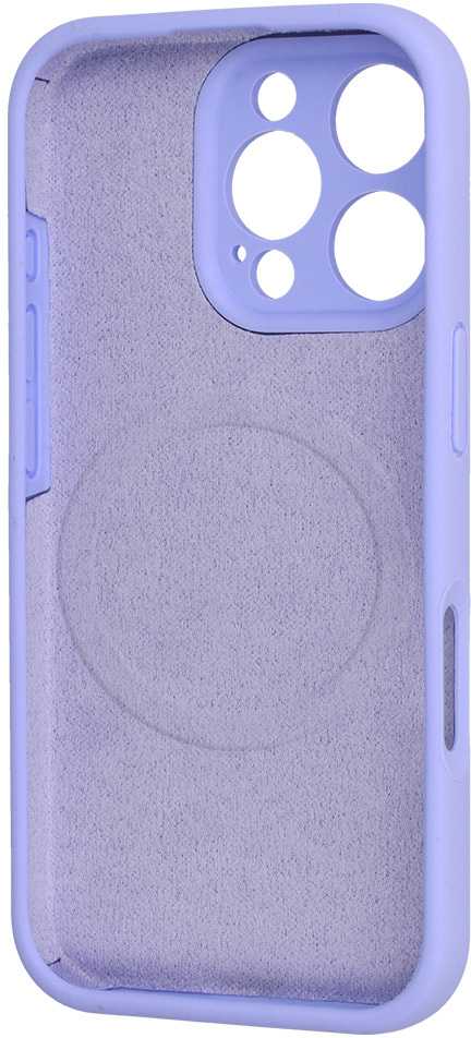 Topt MagColor Pure dėklas skirtas Apple iPhone 15 levandų spalvos