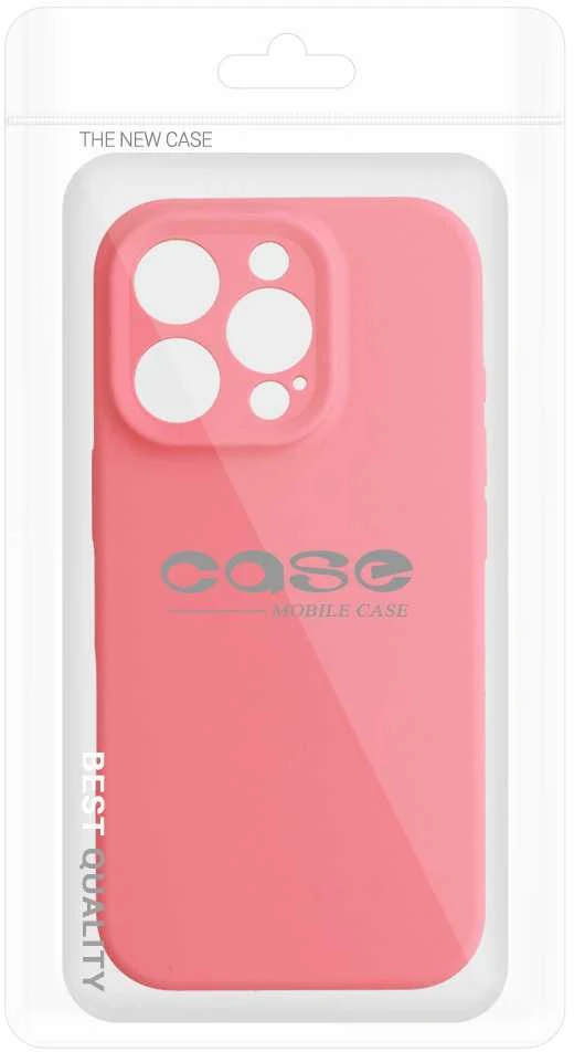 Fusion Accessories Topt MagColor Pure dėklas skirtas Apple iPhone 17 Pro raudonos spalvos