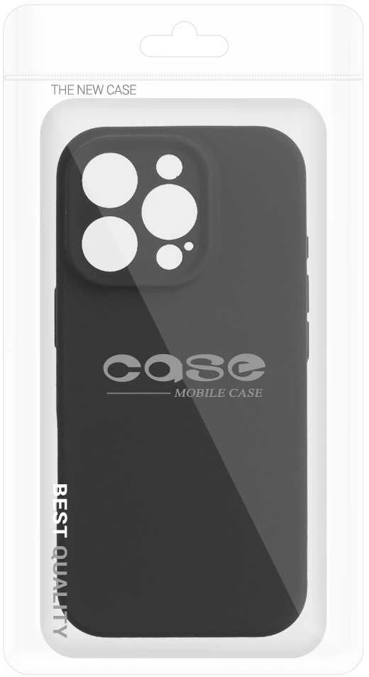 Toptel Topt MagColor Pure dėklas skirtas Apple iPhone 16 juodos spalvos