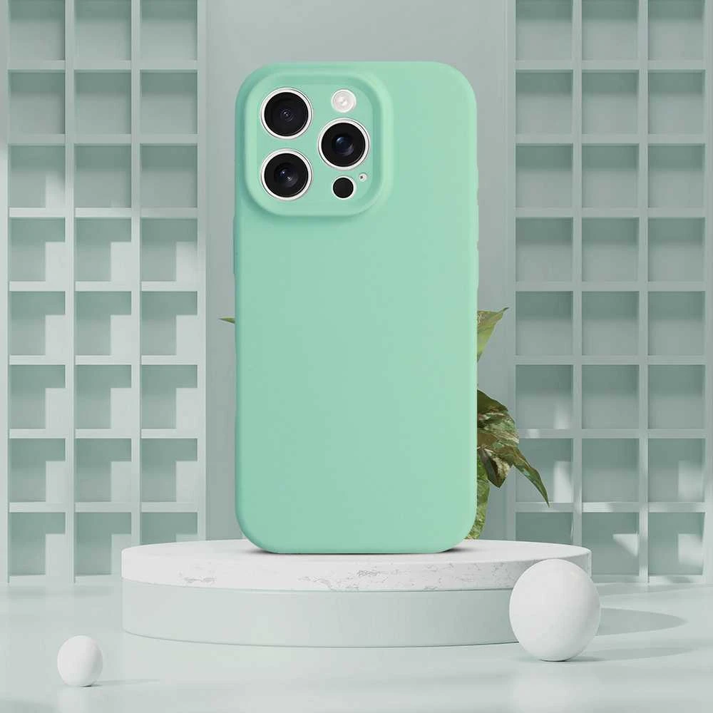 Fusion Accessories Topt MagColor Pure dėklas skirtas Apple iPhone 17 mėtų spalvos
