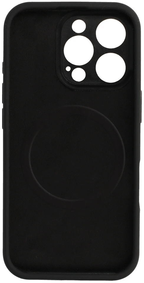Oem Apple MagColor Pure dėklas skirtas iPhone 16 Pro juodos spalvos