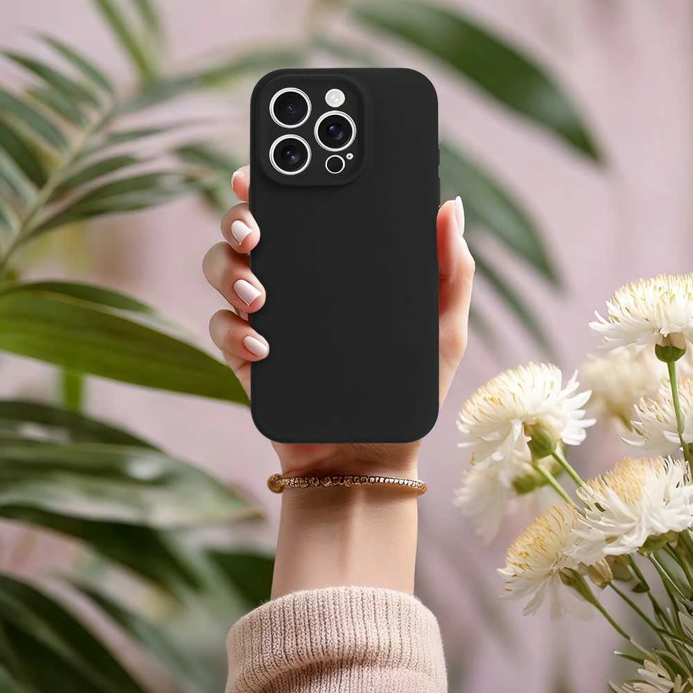 Fusion Accessories Topt MagColor Pure dėklas skirtas Apple iPhone 17 Air juodos spalvos