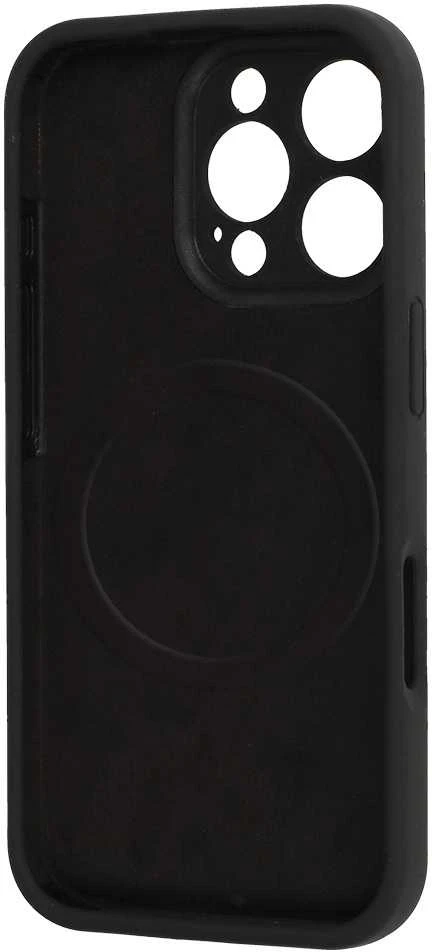Toptel Topt MagColor Pure dėklas skirtas Apple iPhone 16 juodos spalvos