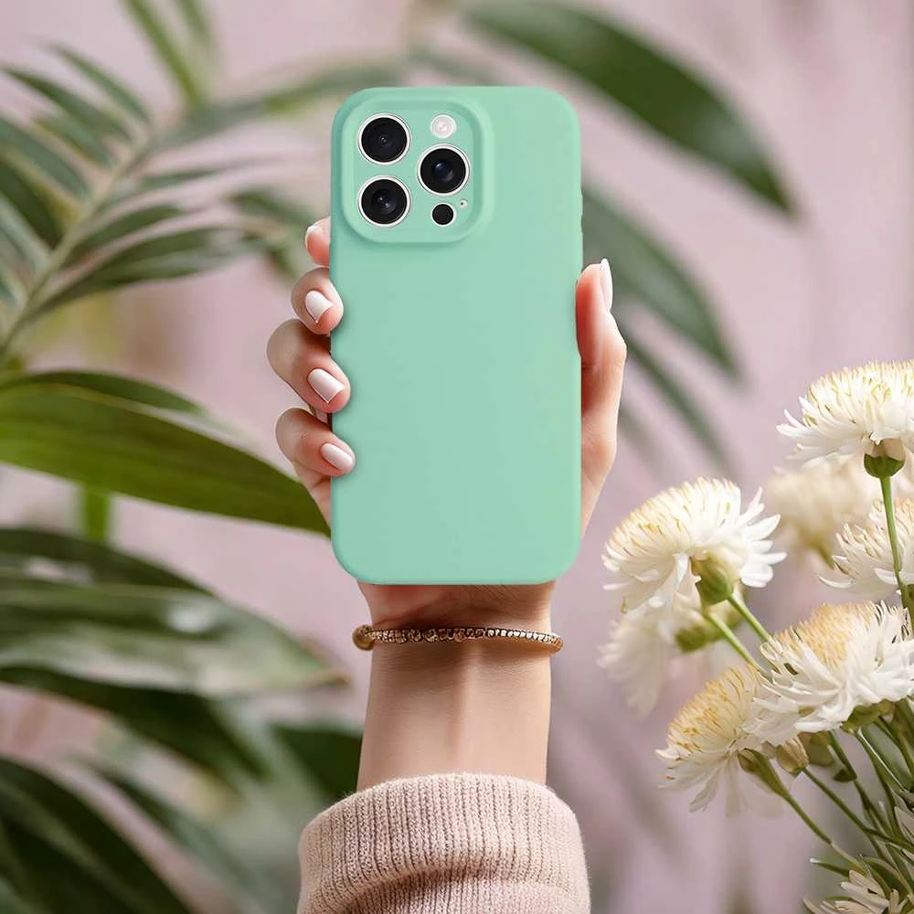 Fusion Accessories Topt MagColor Pure dėklas skirtas Apple iPhone 16 Pro Max mėtų spalvos