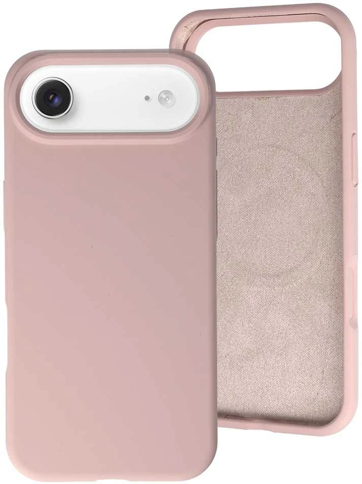 Topt MagColor Pure dėklas skirtas Apple iPhone 17 Air powder rožinės spalvos