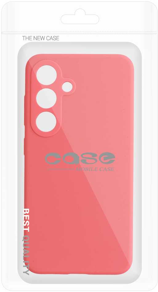 Fusion Accessories Topt MagColor Pure dėklas skirtas Samsung Galaxy S24 raudonos spalvos
