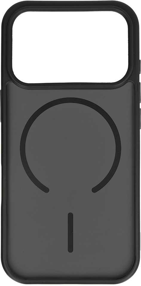 Fusion Accessories Topt Magmat Slim Dėklas skirtas Apple iPhone 17 Pro juodos spalvos
