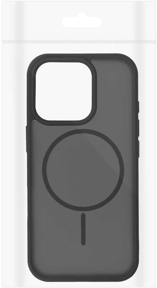 Fusion Accessories Topt Magmat Slim Dėklas skirtas Apple iPhone 14 Pro juodos spalvos