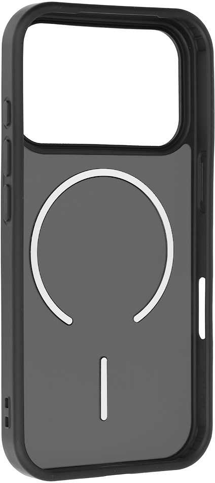 Fusion Accessories Topt Magmat Slim Dėklas skirtas Apple iPhone 17 Pro juodos spalvos