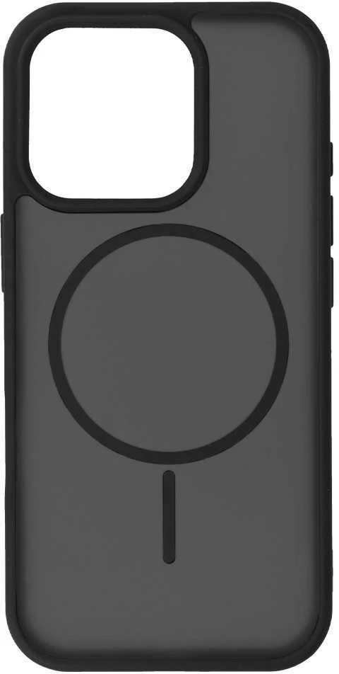 Fusion Accessories Topt Magmat Slim Dėklas skirtas Apple iPhone 15 Pro juodos spalvos