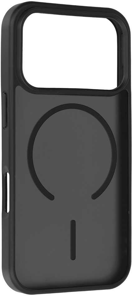 Fusion Accessories Topt Magmat Slim Dėklas skirtas Apple iPhone 17 Pro juodos spalvos