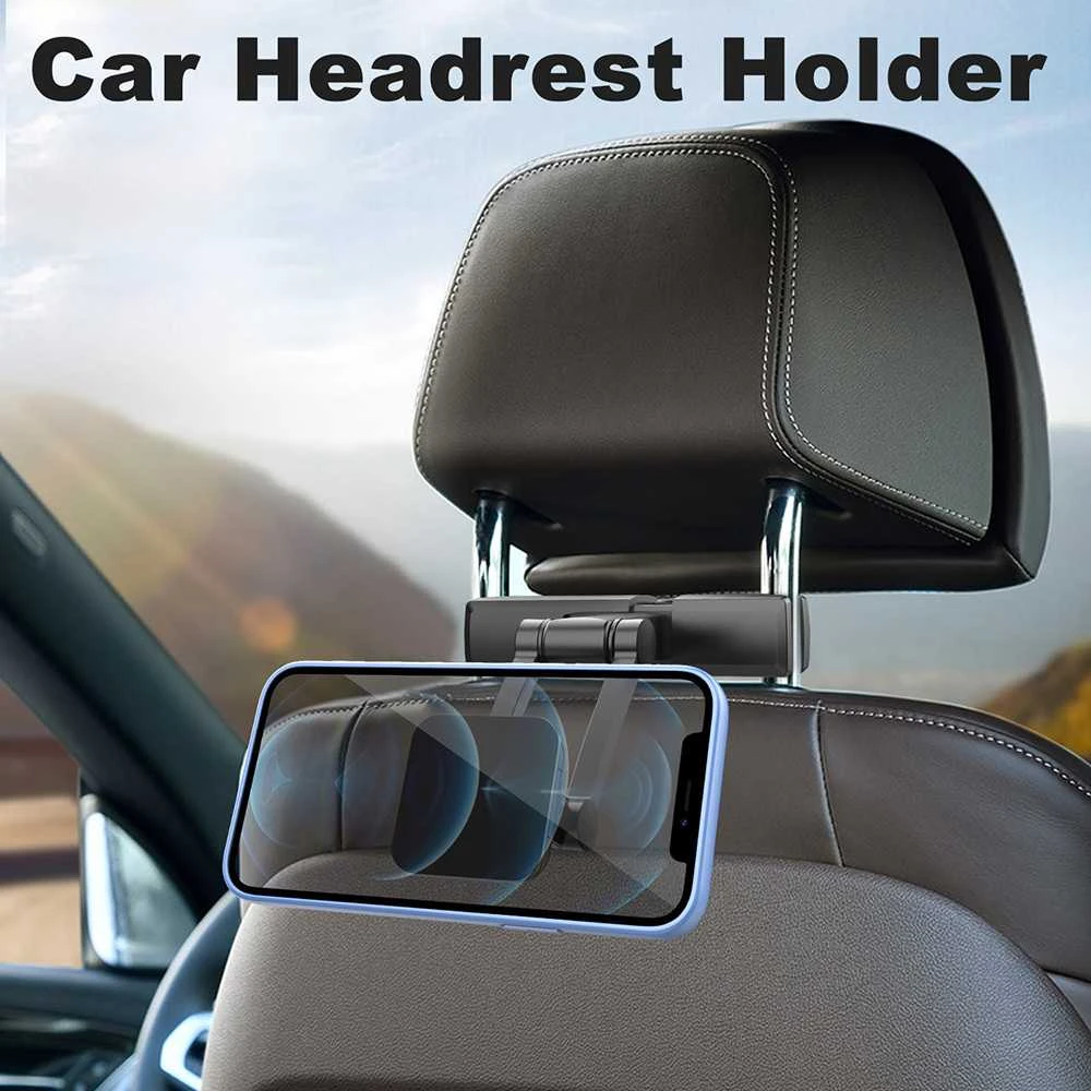 Toptel Topt Magnetic automobilinis laikiklis headrest mount Type 3 juodos spalvos