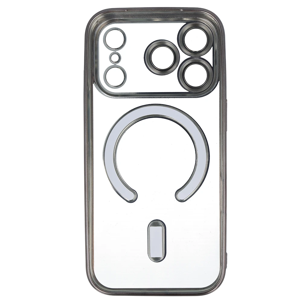 Fusion Accessories Topt Metallic Magsafe dėklas skirtas Apple iPhone 17 Pro Titanium
