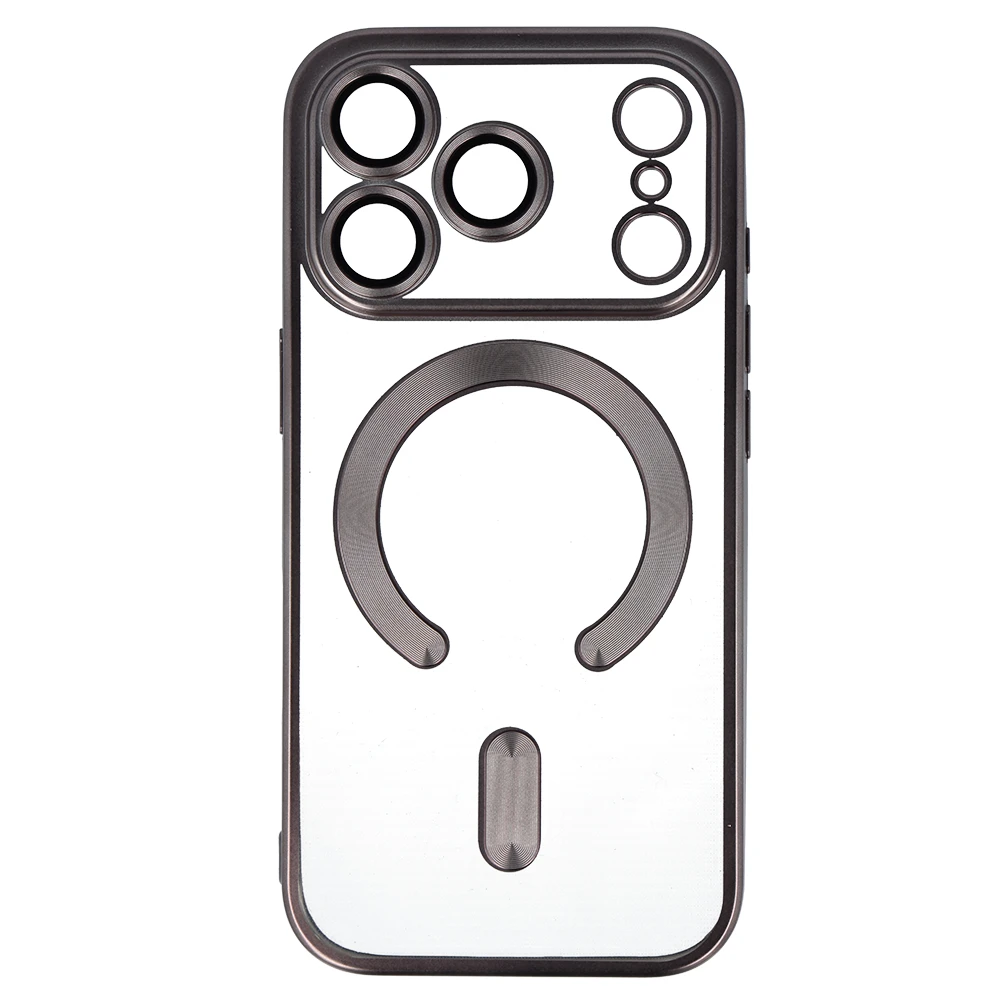 Fusion Accessories Topt Metallic Magsafe dėklas skirtas Apple iPhone 17 Pro Max Titanium