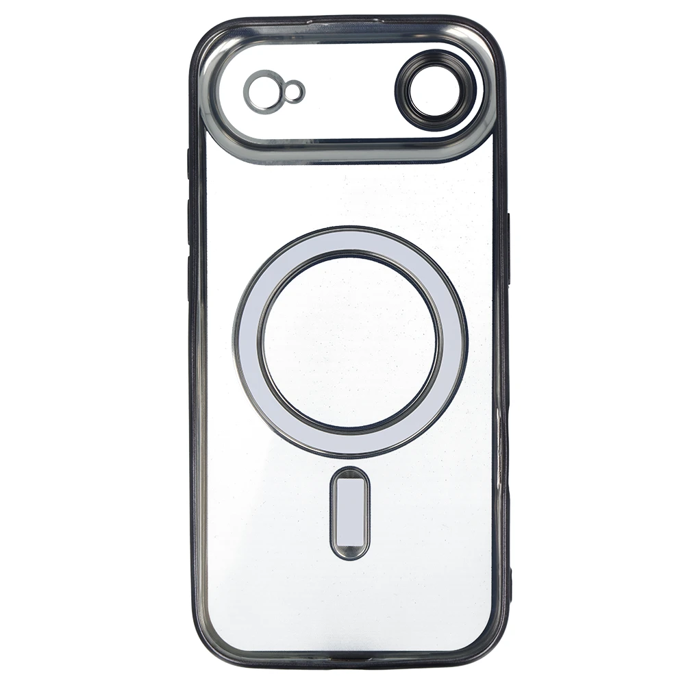 Fusion Accessories Topt Metallic Magsafe dėklas skirtas Apple iPhone 17 Air juodos spalvos