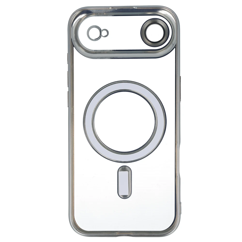 Fusion Accessories Topt Metallic Magsafe dėklas skirtas Apple iPhone 17 Air sidabro spalvos
