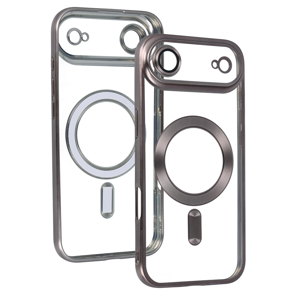 Fusion Accessories Topt Metallic Magsafe dėklas skirtas Apple iPhone 17 Air Titanium
