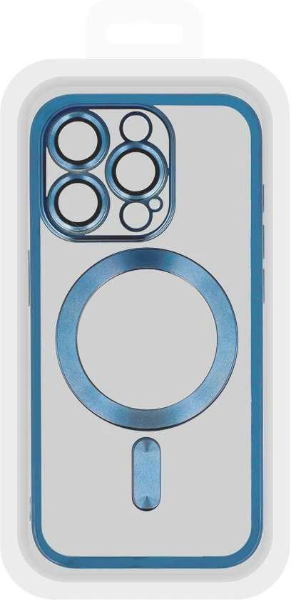 Fusion Accessories Topt Metallic Magsafe dėklas skirtas Apple iPhone 14 Pro mėlynos spalvos