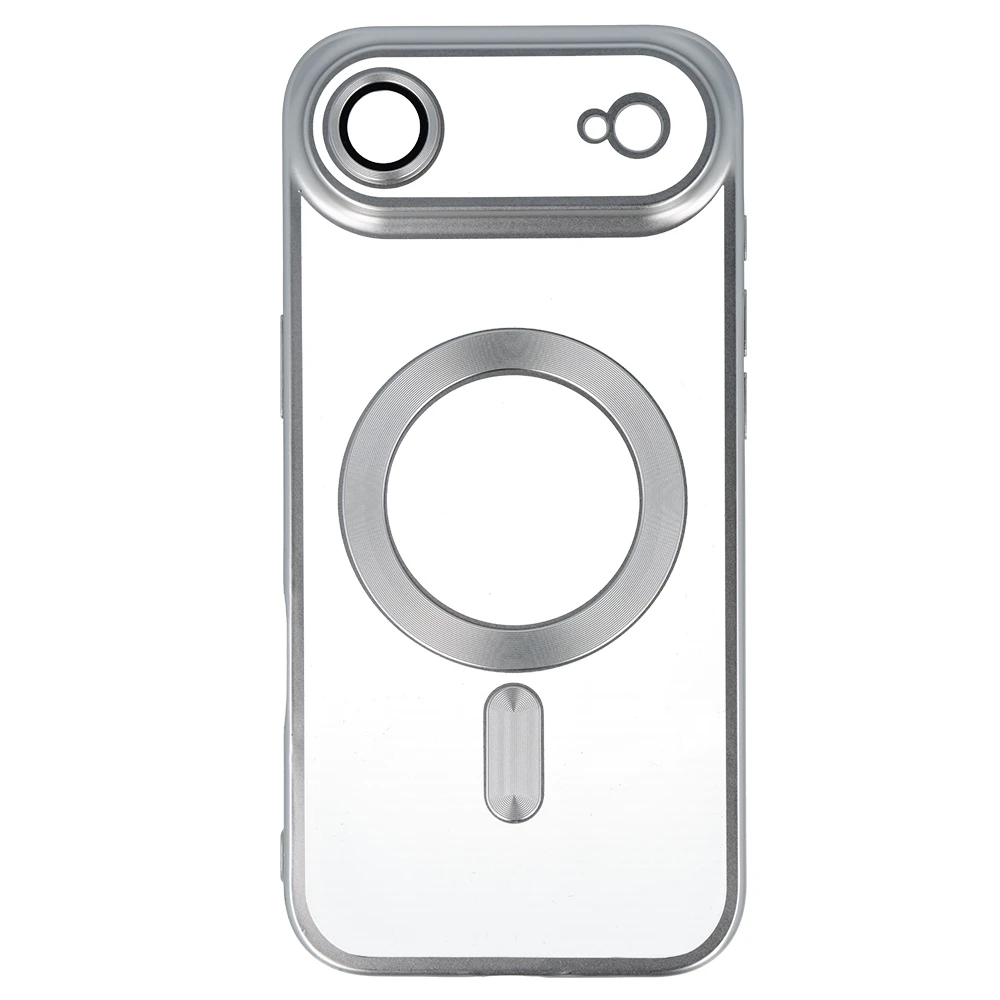 Fusion Accessories Topt Metallic Magsafe dėklas skirtas Apple iPhone 17 Air sidabro spalvos