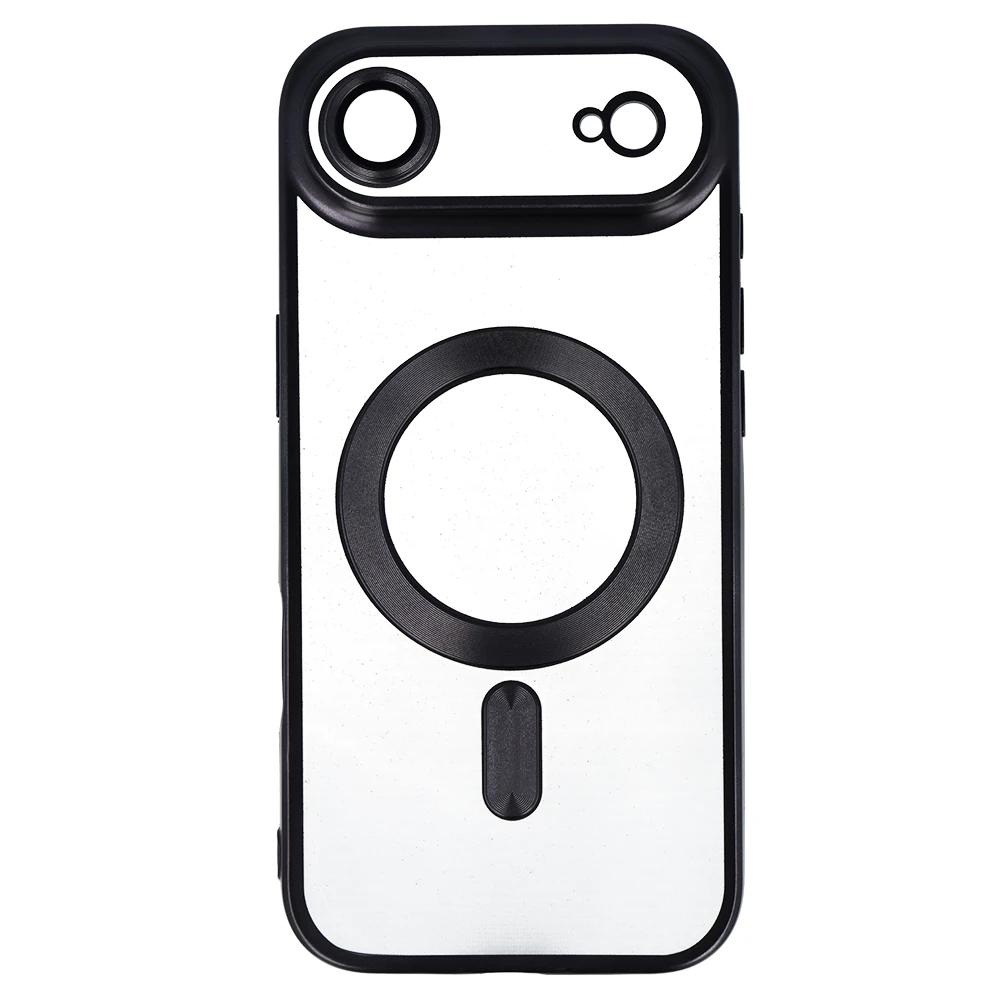 Fusion Accessories Topt Metallic Magsafe dėklas skirtas Apple iPhone 17 Air juodos spalvos