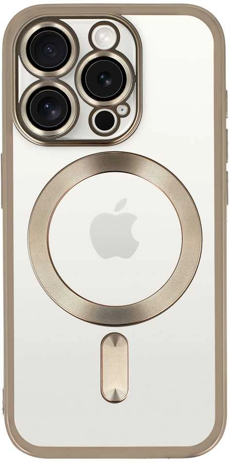 Fusion Accessories Topt Metallic Magsafe dėklas skirtas Apple iPhone 13 Pro Titanium