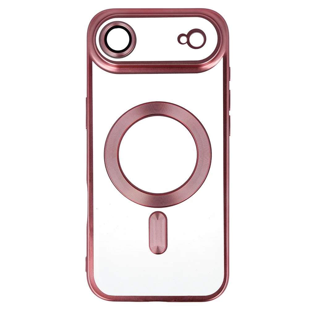 Fusion Accessories Topt Metallic Magsafe dėklas skirtas Apple iPhone 17 Air rožinės spalvos