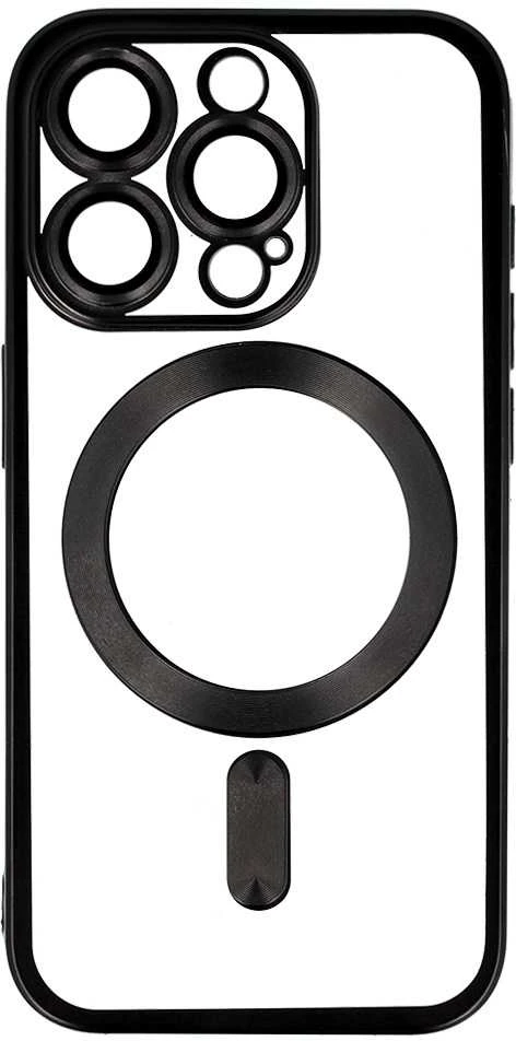 Toptel Topt Metallic Magsafe dėklas skirtas Apple iPhone 16 juodos spalvos