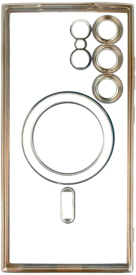Fusion Accessories Topt Metallic Magsafe dėklas skirtas Samsung Galaxy S24 Titanium