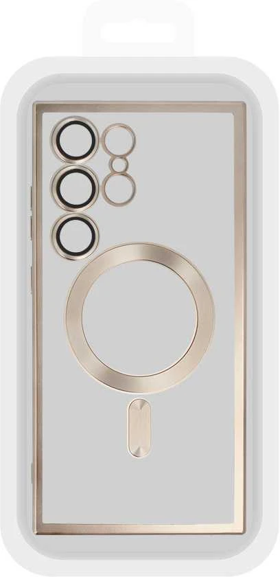 Fusion Accessories Topt Metallic Magsafe dėklas skirtas Samsung Galaxy S24 Titanium