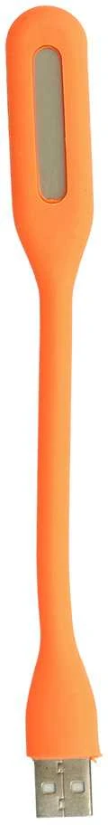 Oem Topt Mini LED Lamp Silicone USB Oranžinis