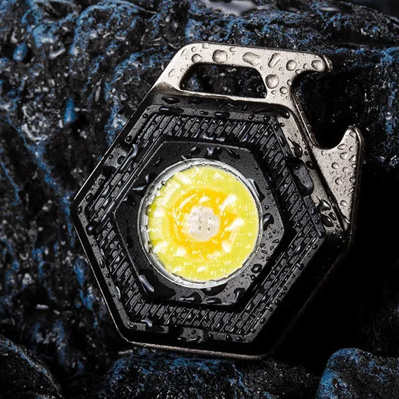 Fusion Accessories Topt Mini žibintuvėlis LED raktų pakabukas W5131 Type C