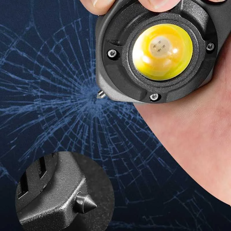 Fusion Accessories Topt Mini žibintuvėlis LED raktų pakabukas W5143 Type C with 2 screwdriver bits mėlynas