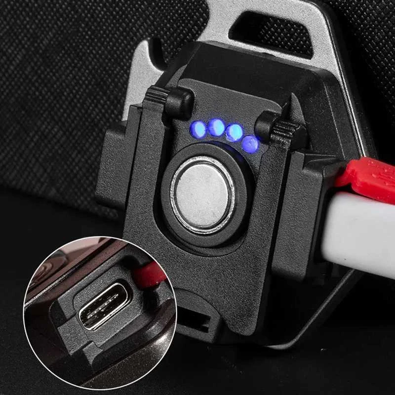 Fusion Accessories Topt Mini žibintuvėlis LED raktų pakabukas W5131 Type C