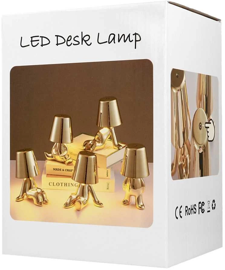 Oem Topt Naktinis šviestuvas Sidabrinis Man design L
