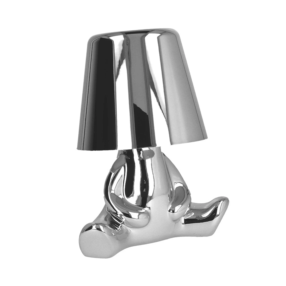 Oem Naktinė lempa Sidabrinis Man design B