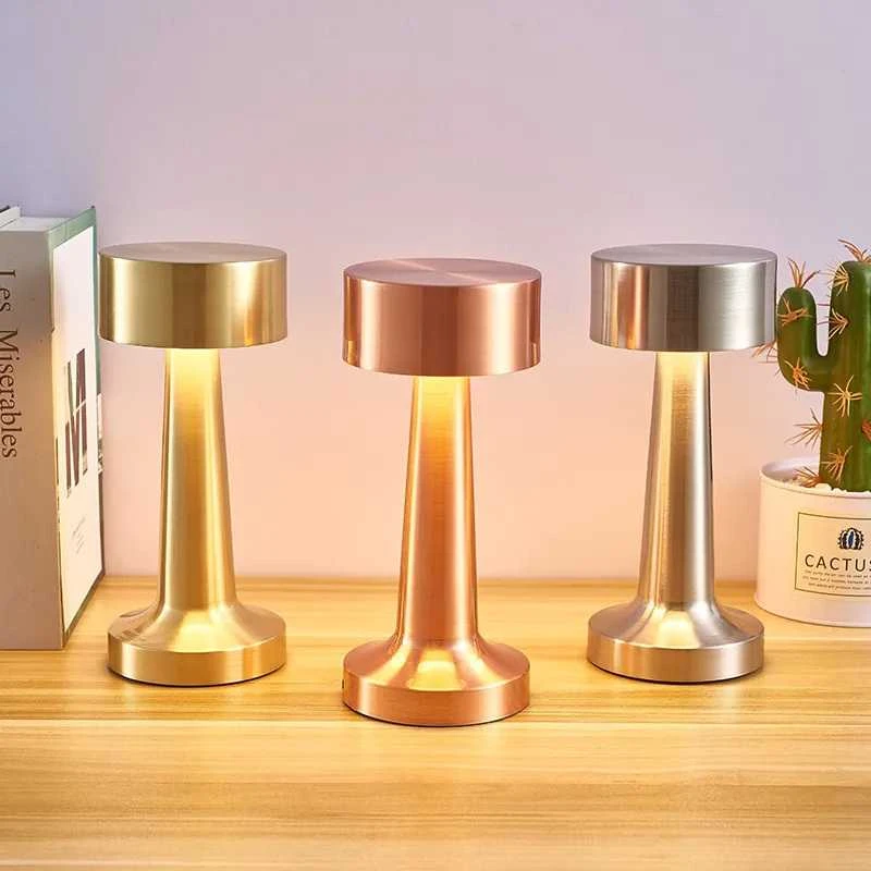 Oem Topt Naktinis šviestuvas WDL-03 belaidis rose aukso spalvos