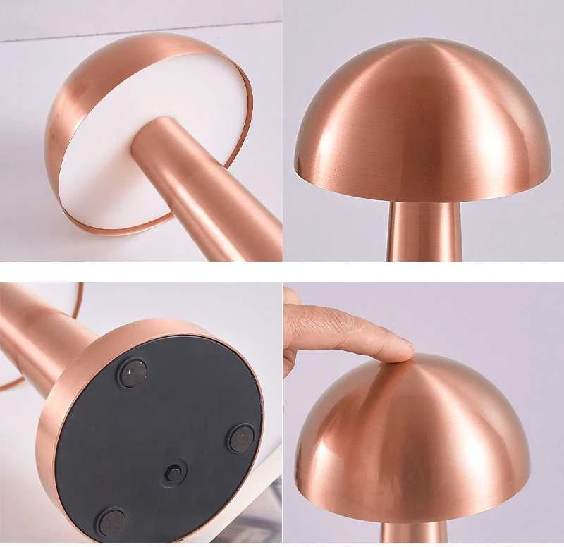 Oem Topt Naktinis šviestuvas WDL-04 belaidis rose aukso spalvos
