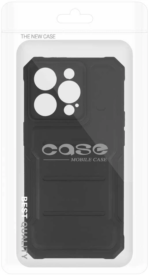 Topt Protector Apple iPhone 14 Pro Max dėklas telefonui juodos spalvos