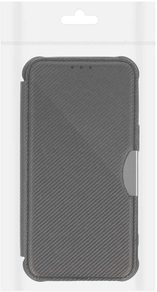 Topt Razor Carbon Book dėklas skirtas Apple iPhone 12 juodos spalvos