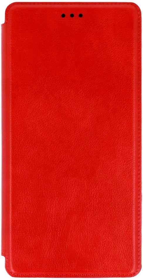 Fusion Accessories Topt Razor Leather Book dėklas skirtas Samsung Galaxy S23 Plus raudonos spalvos