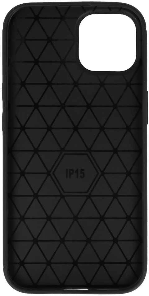 Fusion Accessories Topt Ring Armor dėklas skirtas Apple iPhone 15 juodos spalvos