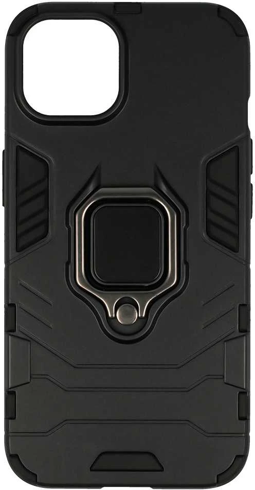 Fusion Accessories Topt Ring Armor dėklas skirtas Apple iPhone 14 Plus juodos spalvos