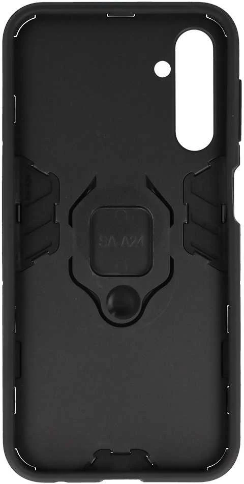 Fusion Accessories Topt Ring Armor dėklas skirtas Samsung Galaxy A24 4G juodos spalvos