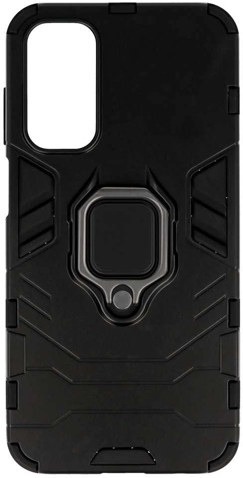 Fusion Accessories Topt Ring Armor dėklas skirtas Samsung Galaxy A15 4G/5G juodos spalvos