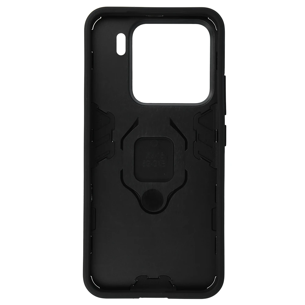 Toptel Ring Armor dėklas skirtas Xiaomi 15 5G juodos spalvos
