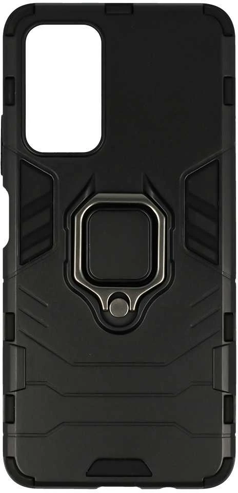 Fusion Accessories Topt Ring Armor dėklas skirtas Xiaomi Redmi Note 11 5G/Note 11S 5G/Poco M4 Pro 5G juodos spalvos