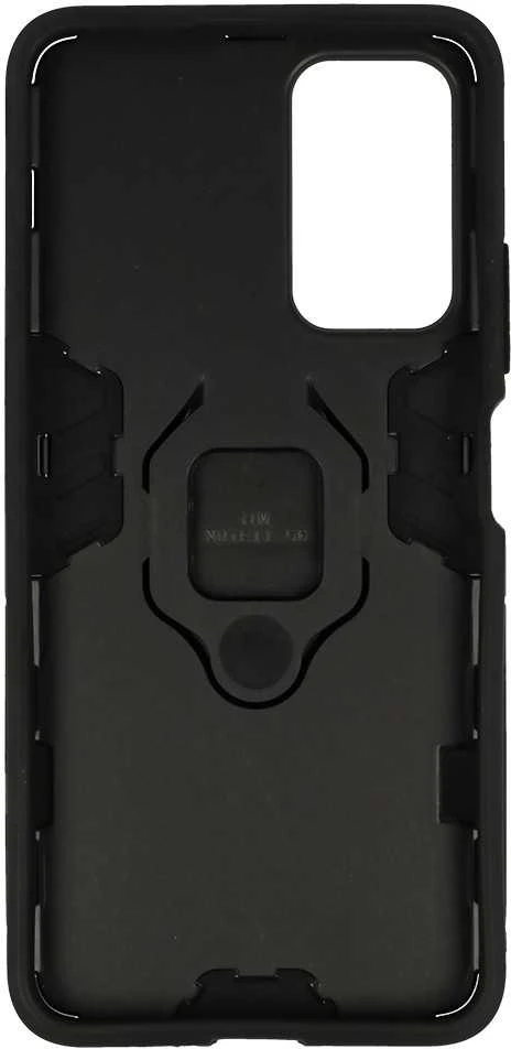 Fusion Accessories Topt Ring Armor dėklas skirtas Xiaomi Redmi Note 11 5G/Note 11S 5G/Poco M4 Pro 5G juodos spalvos
