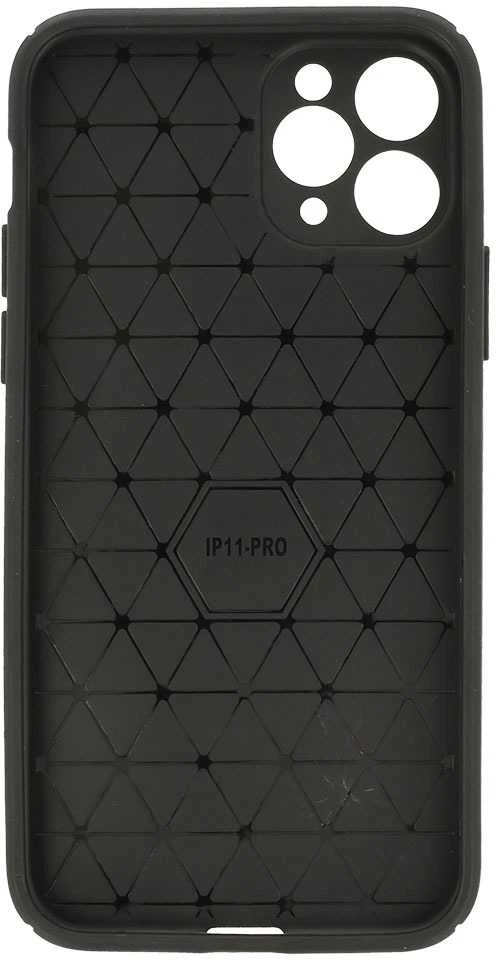 Fusion Accessories Topt Ring Lens dėklas skirtas Apple iPhone 11 Pro mėlynos spalvos